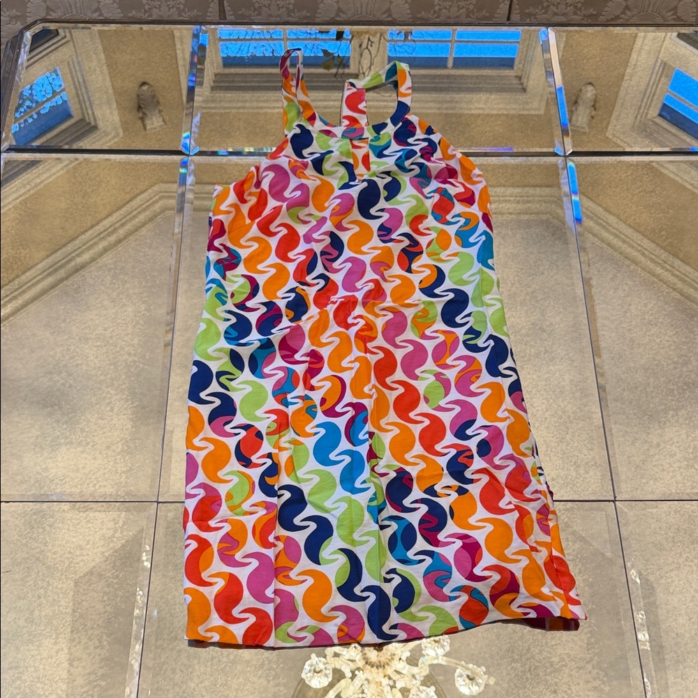 Laundry By Shelli Segal Multicolor Abstract Dress